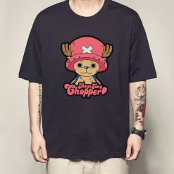 One Piece Tony Tony Chopper T-shirt Anime Cartoon Anime Harajuku Graphic Kawaii For Couple's Men's Women's Adults' Back To School Hot Stamping