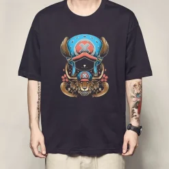 One Piece Tony Tony Chopper T-shirt Anime Cartoon Anime Harajuku Graphic Kawaii For Couple's Men's Women's Adults' Back To School Hot Stamping