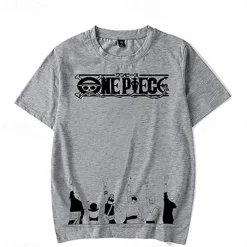 One Piece·Two Years After Version Monkey D. Luffy T-shirt Cartoon Manga Anime 3D Harajuku Graphic Kawaii For Couple's Men's Women's Adults' Back To School 3D Print