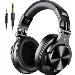 Oneodio A71 Wired Over Ear Headphone With Mic Studio DJ Headphones Professional Monitor Recording & Mixing Headset For Gaming