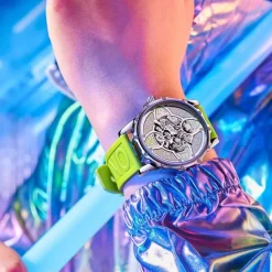 ONOLA Men's Watch Luxury Fashion High-quality Hollow Full-automatic Mechanical Watches Men Waterproof Silicon Tape Wristwatch