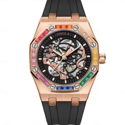 ONOLA Watch Top Brand Luxury Sports Men Wristwatch Waterproof Automatic Mechanical Watches