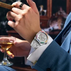 ONOLA Watch Top Brand Luxury Sports Men Wristwatch Waterproof Automatic Mechanical Watches