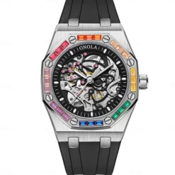 ONOLA Watch Top Brand Luxury Sports Men Wristwatch Waterproof Automatic Mechanical Watches