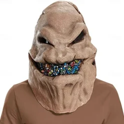 Oogie Boogie Halloween Mask Full Head Carnival Mask Scary Costume Adults' Men's Women's Halloween Carnival Carnival Performance Easy Halloween Costumes Dress Up