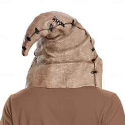 Oogie Boogie Halloween Mask Full Head Carnival Mask Scary Costume Adults' Men's Women's Halloween Carnival Carnival Performance Easy Halloween Costumes Dress Up