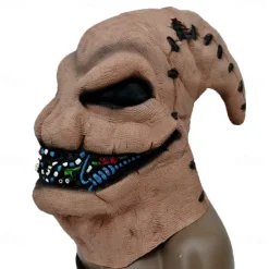 Oogie Boogie Halloween Mask Full Head Carnival Mask Scary Costume Adults' Men's Women's Halloween Carnival Carnival Performance Easy Halloween Costumes Dress Up