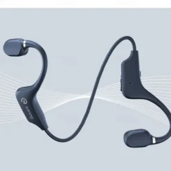 Open-Ear Wireless Earphones Air Conduction Headphones Bluetooth 5.0 with Mic Lightweight Waterproof for Running Hiking Driving Cycling