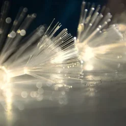 Optic Fiber Fairy String Light 1.5M10LED/3M20LEDs Battery Operated LED String Light Lamp for Wedding Bedroom Home Window Decoration