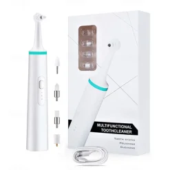 Oral Electric Teeth Polisher Dental Tartar Remover Plaque Stains Cleaning Multifunctional Tooth Whitening Tool Calculus Removal