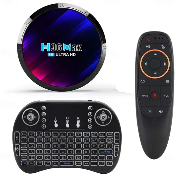 Original H96 MAX RK3528 Smart TV Box Android13.0 BT5.0 8K UHD SPDIF 2.4G/5G WiFi6 Fast TV Box 3D HDR Youtube Netflix TV Prefix