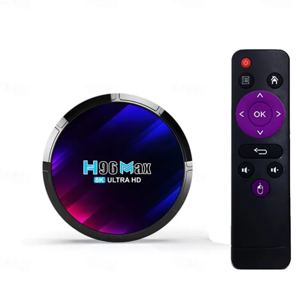 Original H96 MAX RK3528 Smart TV Box Android13.0 BT5.0 8K UHD SPDIF 2.4G/5G WiFi6 Fast TV Box 3D HDR Youtube Netflix TV Prefix