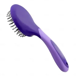 Orse Ponytail Comb - Ergonomic Horse Mane and Tail Brush Equine Mane Detangler Comb Horse Grooming Brush with Humanized Handle Pet Massage Tool Mane and Tail Brush perfect for Pet Horses