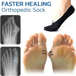 Orthoes Bunion Relief Socks Women - Orthopedic Toe Compression Sock - Projoint Antibunions Health Sock - Sock Align Toe Socks for Bunion - Anti Bunion Socks for Women and Men