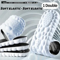 Orthopedic Memory Foam Insoles – Breathable Shock-Absorbing Arch Support Inserts for Running, Walking & Work Shoes