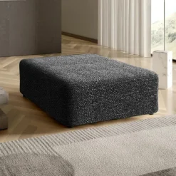 Ottoman Cover Stretchy and Durable Slipcover Perfect for Protecting and Refreshing Your Ottoman Adds Style and Comfort to Any Living Room or Bedroom Decor