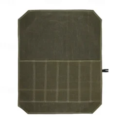 Outdoor Camping Picnic Portable Knife Bag Kitchen Knife Roll Bag Portable Wax Canvas Waterproof Cookware Kitchenware Storage Bag