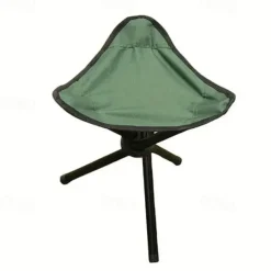 Outdoor Folding Triangular Stool Fishing Chairs Camping Multifunction Small Benches Foldable Stools Household Daily Storage