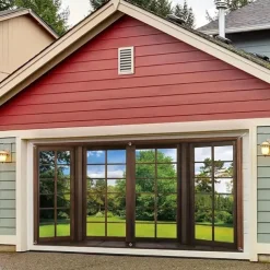 Outdoor Garage Door Cover Fall Autunm Scenery Banner Large Tapestry Backdrop Decoration for Holiday Outdoor Garage Door Home Wall Decorations