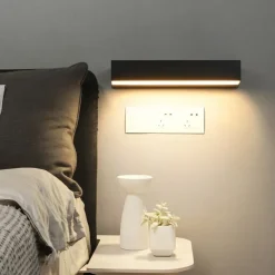 Outdoor Indoor LED Wall Lights Bedroom Aluminum Wall Light One Font Wall Lamp IP65 85-265V 12/18/24 W