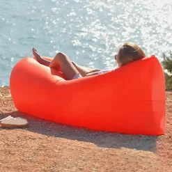Outdoor Inflatable Sofa – Portable Beach Camping Sofa Mattress, Ideal for Music Festivals, Concerts, and Lounge Chairs