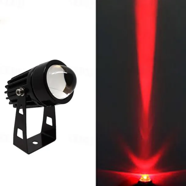 Outdoor LED Spotlight 5W Landscape Lighting 220V Red Green Blue RGB Wall light IP66 Waterproof one beam lights