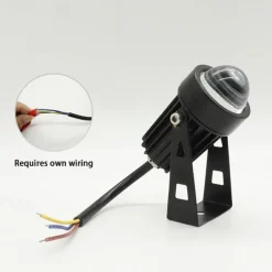 Outdoor LED Spotlight 5W Landscape Lighting 220V Red Green Blue RGB Wall light IP66 Waterproof one beam lights