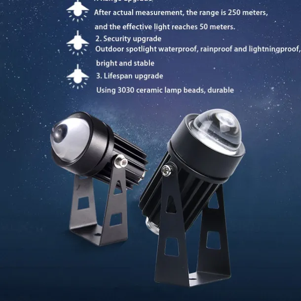 Outdoor LED Spotlight 5W Landscape Lighting 220V Red Green Blue RGB Wall light IP66 Waterproof one beam lights