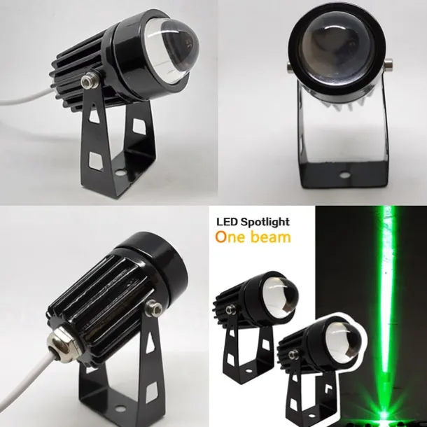 Outdoor LED Spotlight 5W Landscape Lighting 220V Red Green Blue RGB Wall light IP66 Waterproof one beam lights