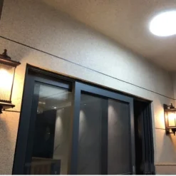 Outdoor Light Fixtures Wall Mount Aluminium Waterproof IP65 Exterior Wall Lantern30W Anti-Rust Outside Black Wall Sconce Porch Lights for House Garage, Doorway Warm White 85-265V