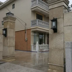 Outdoor Light Fixtures Wall Mount Aluminium Waterproof IP65 Exterior Wall Lantern30W Anti-Rust Outside Black Wall Sconce Porch Lights for House Garage, Doorway Warm White 85-265V