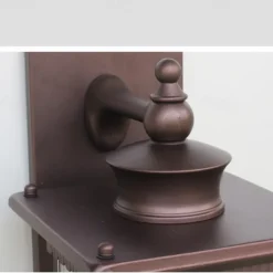 Outdoor Light Fixtures Wall Mount Aluminium Waterproof IP65 Exterior Wall Lantern30W Anti-Rust Outside Black Wall Sconce Porch Lights for House Garage, Doorway Warm White 85-265V