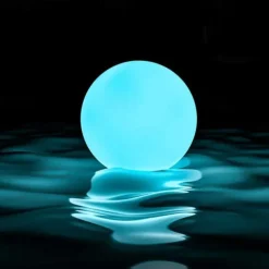 Outdoor Light 1X 2X 6X IP68 Waterproof RGB LED For Swimming Pool Floating Ball Lamp RGB Home Garden KTV Bar Wedding Party Decorative Holiday Summer Lighting
