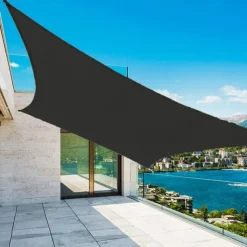 Outdoor Shade Sail Spot Thickened Polyester Oxford Cloth Waterproof Quadrilateral Sail Uv-Resistant Canopy Awning