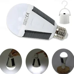 Outdoor Solar Emergency Light Waterproof Bulb Solar Energy Saving Light Bulb Outdoor Lights