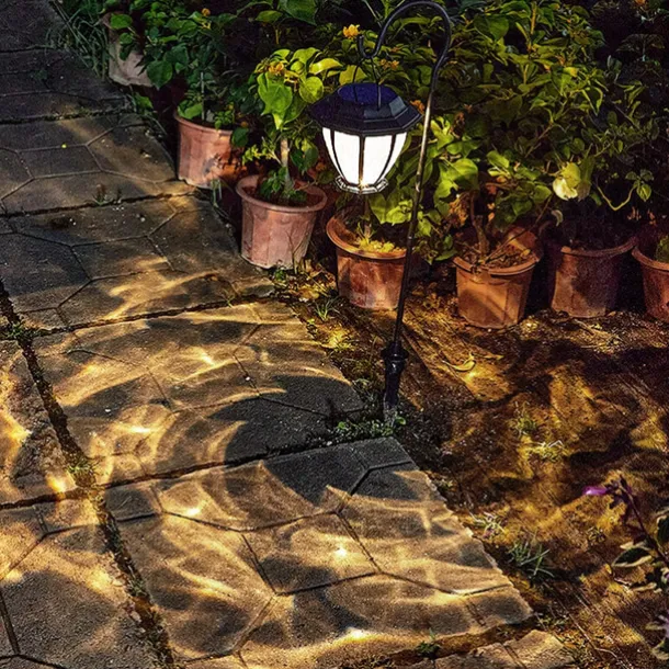 Outdoor Solar Garden Hanging Lantern Light Super Waterproof Solar Wall Lamp Villa Porch Courtyard Decoration Atmosphere Lights