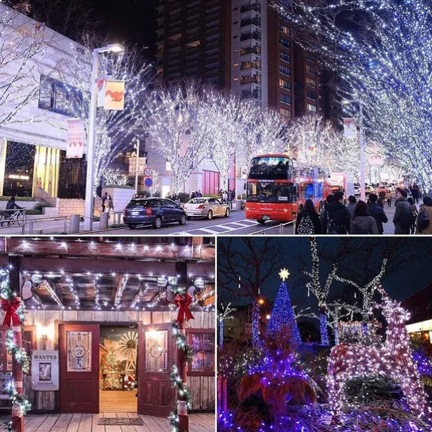 Outdoor Solar String Lights 100M 800LED 50M 500LED Upgraded Fairy Christmas String Lights Ambiance Lighting for Outdoor Patio Lawn Remote Control Memory Function IP65 Waterproof Garden Light