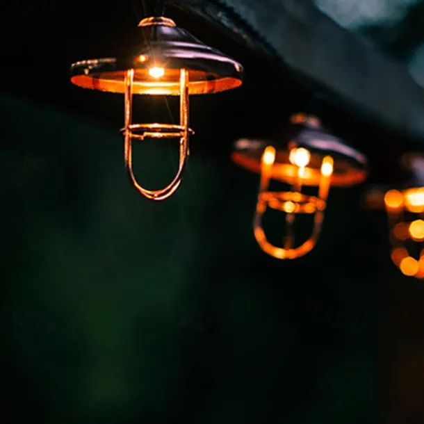 Outdoor Solar String Lights - Waterproof 3M & 5M Wrought Iron House Fairy Lights with Remote Control for Christmas, Holiday Party Decorations