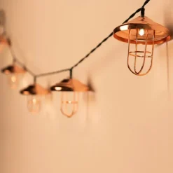 Outdoor Solar String Lights - Waterproof 3M & 5M Wrought Iron House Fairy Lights with Remote Control for Christmas, Holiday Party Decorations