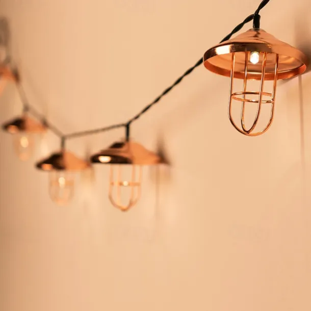 Outdoor Solar String Lights - Waterproof 3M & 5M Wrought Iron House Fairy Lights with Remote Control for Christmas, Holiday Party Decorations