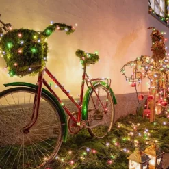 Outdoor Solar String Lights, Solar Powered Fairy Lights With 8 Modes Waterproof Decoration Copper Wire Lights For Patio Yard Trees Christmas Wedding Party