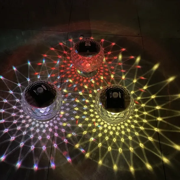 Outdoor Solar Water Floating Light Pond Light LED Magic Ball Light Swimming Pool Garden Lawn Landscape Decorative Lighting Solar Pool Lamp