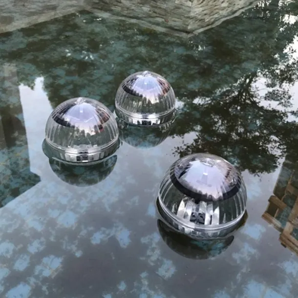 Outdoor Solar Water Floating Light Pond Light LED Magic Ball Light Swimming Pool Garden Lawn Landscape Decorative Lighting Solar Pool Lamp