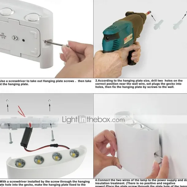 Outdoor Wall Light LED Motion Sensor Wall Sconce Light 8W Up Down Aluminium Modern Indoor Wall Lamps for Living Room Bedroom Corridor Hallway