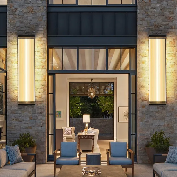 Outdoor Wall Lights, LED Fence Lights IP65 Waterproof Warm/White/Nautral Light Sconce Decorative Fixture With Hardwired For Villa Gate Balcony Yard Exterior Lamp