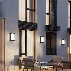 Outdoor Wall Lights Waterproof Outdoor Wall Lights Outdoor Iron Metal Wall Light 110-120V 220-240V 18 W