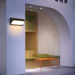 Outdoor Wall Lights Waterproof Wall-mounted Outdoor Wall Lights Outdoor Iron Wall Light 110-120V 220-240V 10 W