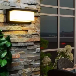 Outdoor Wall Lights Waterproof Wall-mounted Lights Iron Wall Light 110-120V 220-240V 18 W