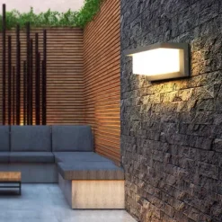 Outdoor Wall Lights Waterproof Wall-mounted Lights Iron Wall Light 110-120V 220-240V 18 W