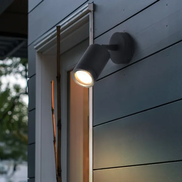 Outdoor Wall Sconce Spotlight Waterproof IP65 Wall Fixture Lighting Aluminum LED Exterior Sconce for Indoor Outdoor Patio Porch Warm White 110-240V